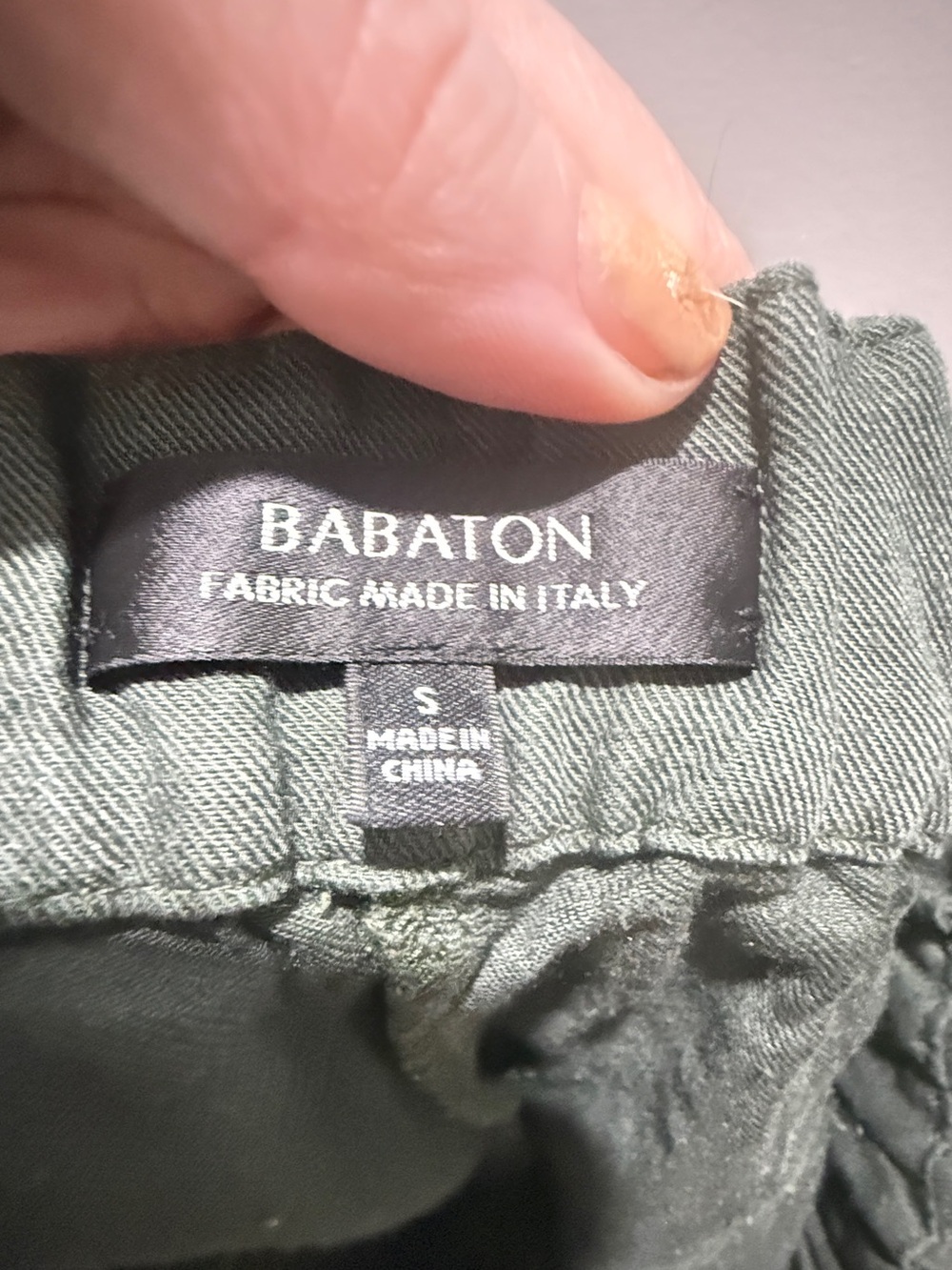Babaton Linen Blend Utility Shorts -
Dark Olive - Picture 5 of 6